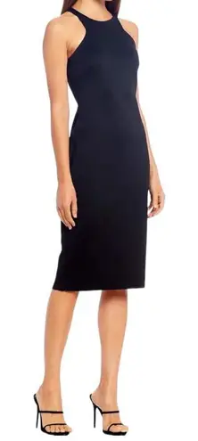 Badgley Mischka Belle Dylan High Neck Bodycon Dress Size 2 New