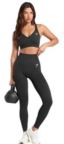 Gymshark  Leggings Womens S Vital Seamless Leggings 2.0 Workout Logo Black