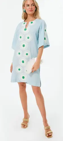 NWT•Tuckernuck X Frances Valentine•blue aster caftan•sz XS Blue