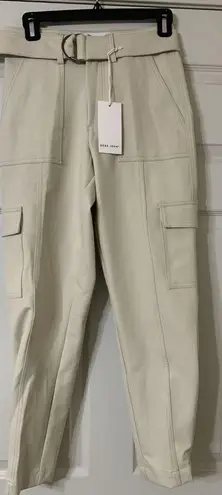 Dear John NWT  Penelope Super High Rise Cropped Nylon Cargo Pants Size 25