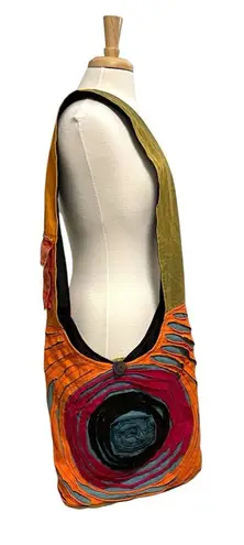 Boho Gypsy Festival Hippie Festival Colorful Embroidered Shoulder Bag Purse
