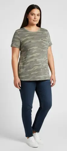 Torrid  Army Fatigue Camo Crew Neck Short Sleeve Tee Plus Size thumbnail 1
