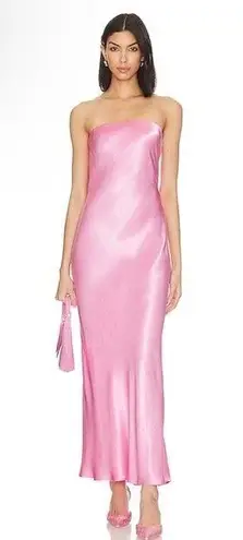 Bec & Bridge NEW NWT Moon Dance Strapless Maxi Dress Candy Pink