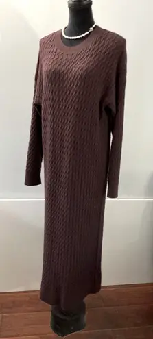 Treasure & Bond Elegant🌷soft sweater dress 🤎