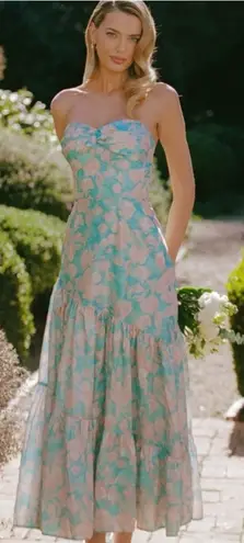 Hutch NWT Phoebe Floral Strapless Corset Dress with pockets 6