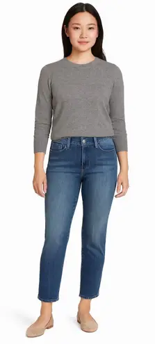 NYDJ Slim Straight Ankle Jeans Medium Wash Size 6 Petite