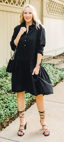 Grayson the Changemaker 100% cotton dress Gray Size L