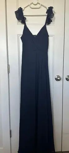 Showpo Navy Blue Formal Dress