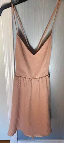 Tobi Blush Cross Back Dress