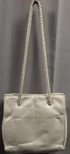 Jacqueline Ferrar genuine leather Women's Cream Purse/Shoulder Bag SKU 2624