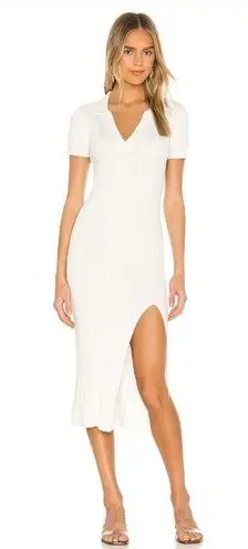 L'Academie  Geneva Knit Dress in Ivory