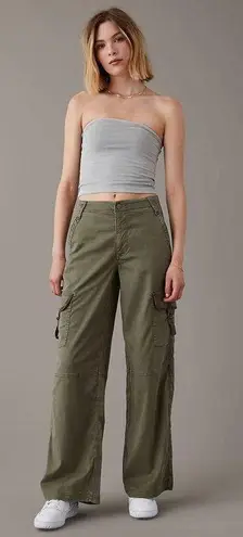 American Eagle Outfitters Dreamy Drape Baggy Wide Leg Cargo Pant