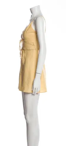 Reformation Yellow Mini Dress