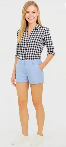 Women's J.Crew Light Blue Chino Shorts Size 4