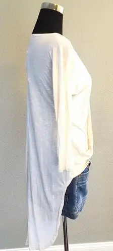 Free Kisses Draped Hi Low Twist Top NWT