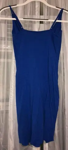 EXPRESS Royal Blue Ruched Dress