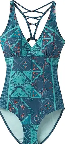 prAna atalia One Piece Bathing Suit Swimsuit Swimwear
