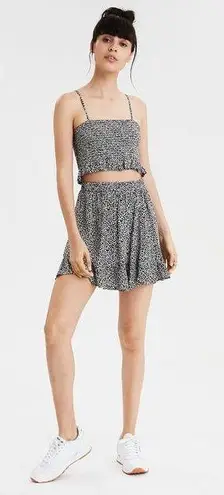 American Eagle Leopard Print Two Piece Set