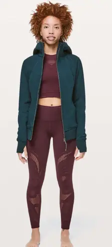 Lululemon  Reveal Tight En Avante 26" Dark Adobe Size 6 Mesh Perforated leggings - Image 1