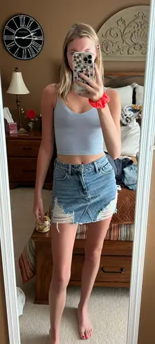 PacSun Jean Skirt