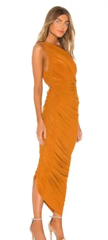 Norma Kamali X Revolve Diana Gown in Bronze