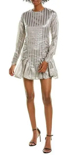 Atoir Walk Me Home Cocktail Dress Size 6 New with Tags Silver