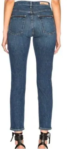 GRLFRND Womens High Rise Stretch Naomi Ankle Skinny Denim Jeans Dark Wash Sz 29