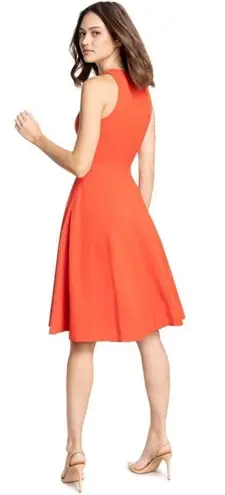 Dress the Population NWOT Catalina Fit and Flare Cocktail Dress in Poppy Sz M