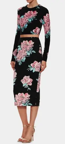 Elizabeth and James Darci print floral skirt set