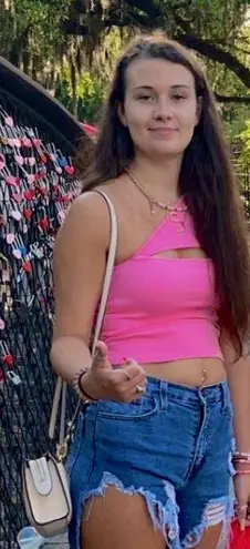 Dynamic Pink Cutout Tank Top