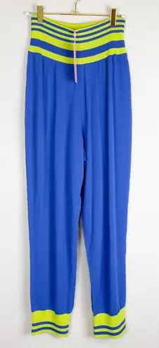 NWT Victor Glemaud Turkish Sea Joggers Blue Green Size Medium
