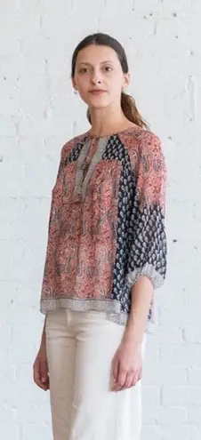 Ulla Johnson 100% Silk Georgette Aix Peasant