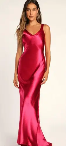 Lulus Magenta Dress