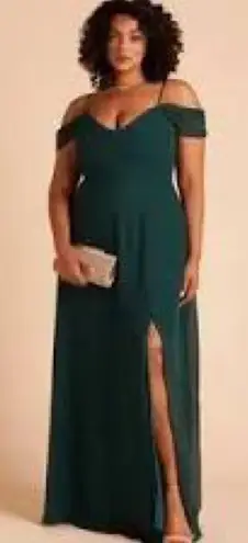 Birdie grey Devon convertible dress emerald green special Occasion women size XL