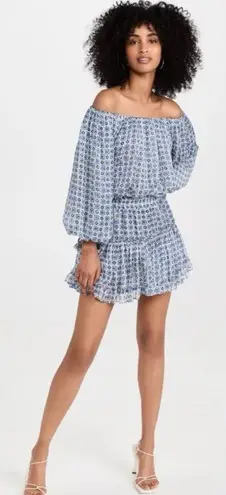 MISA Los Angeles Misa Bohemian Zonia Mini Dress Size Medium NWT Ruffles Flowy Summer Fairy Flirty