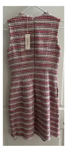 Rebecca Taylor NWT  Tweed Dress Sz2 Red, cream, black