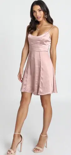 Showpo Rose Gold Dress