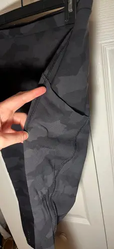 Lululemon Camo Fast Free 23” Leggings