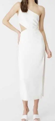 Bardot Jenna One Shoulder Dress In Orchid White Size US 2 or XS