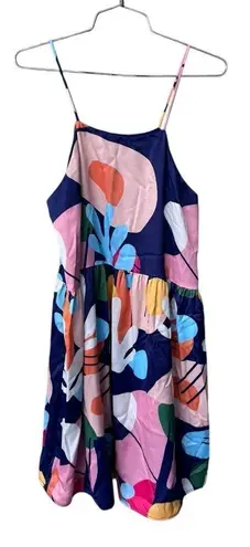 CROSBY by Mollie Burch Elle Dress Matisse Abstract Print L