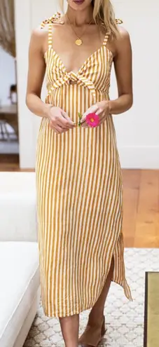 Emerson Fry Cayman Dress Marigold S White