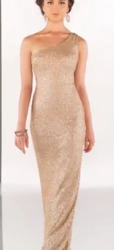 Sorella Vita One Shoulder Sequin Maxi Dress Size 8