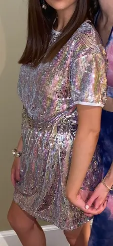 Just Quella Sequin Party Dress