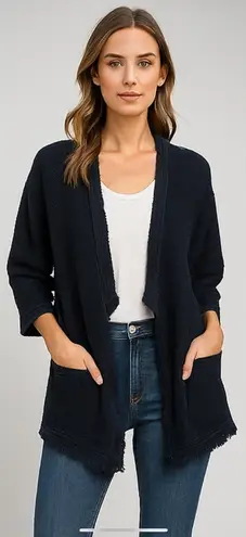 Vintage Houndstooth 100% Collegiate Style Wool Skirt Large Black White