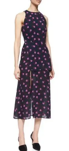 ALC Frank A.L.C. Mer Flower-Print Layered Dress