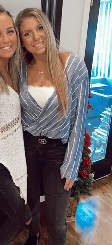 Francesca's Cross Over Top - Image 1