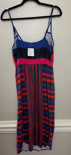 Urban Outfitters NWT  Summer Tank Midi Dress Stripe Large