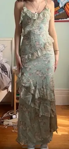 SheIn  ENCHNT GREEN MIDI DRESS