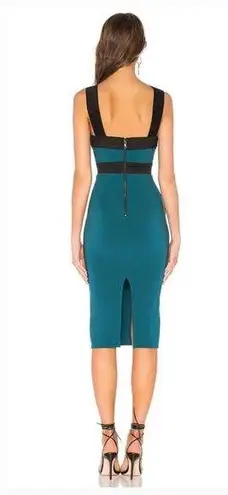 Michael Costello x REVOLVE Elaine Midi Dress in Teal Medium