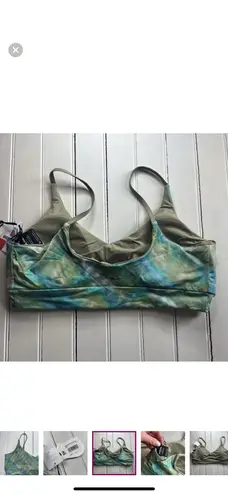 prAna Willow Falls Reversible Bikini Top Mirage Size M